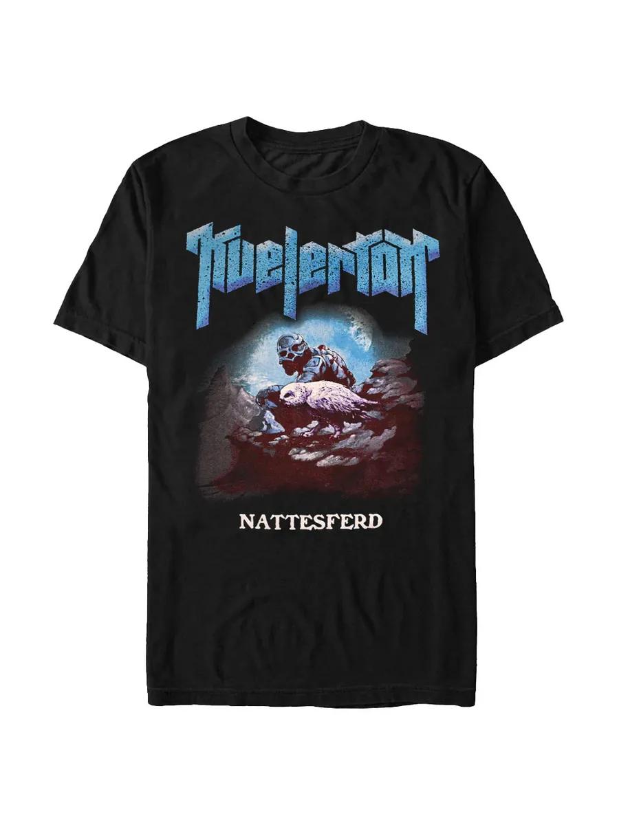 

Men s Kvelertak Graphic T-Shirt, 100% Cotton Crew Neck Short Sleeve Tee, Casual Summer Top for Daily Wear and Gift XL