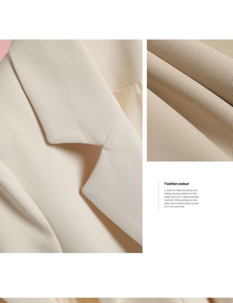 2025 Spring & Autumn Fashion Women's Single-Breasted Versatile Suit Jacket
