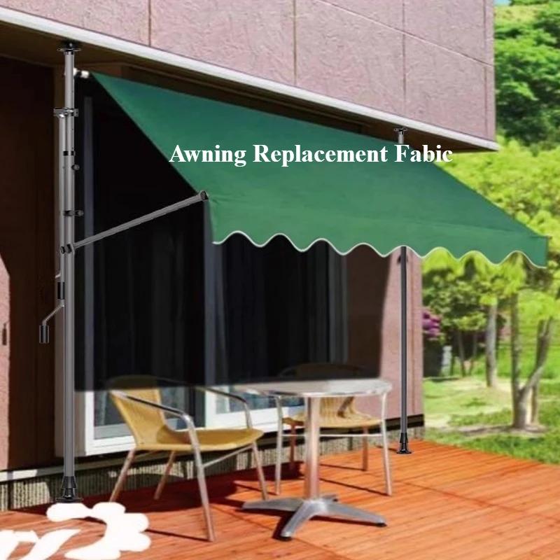 Tendalino Gazebo Impermeabili Telescopico Tessuto Anti-UV Oxford Negozio Esterno Banner Sostituzione Tendalino Tessuto di Ricambio Tenda da Porta