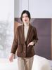 2026 Spring Cardigan Sweater Jacket for Middle-aged Women - Short Style for 40s & 50s, Perfect for Autumn and Winter
