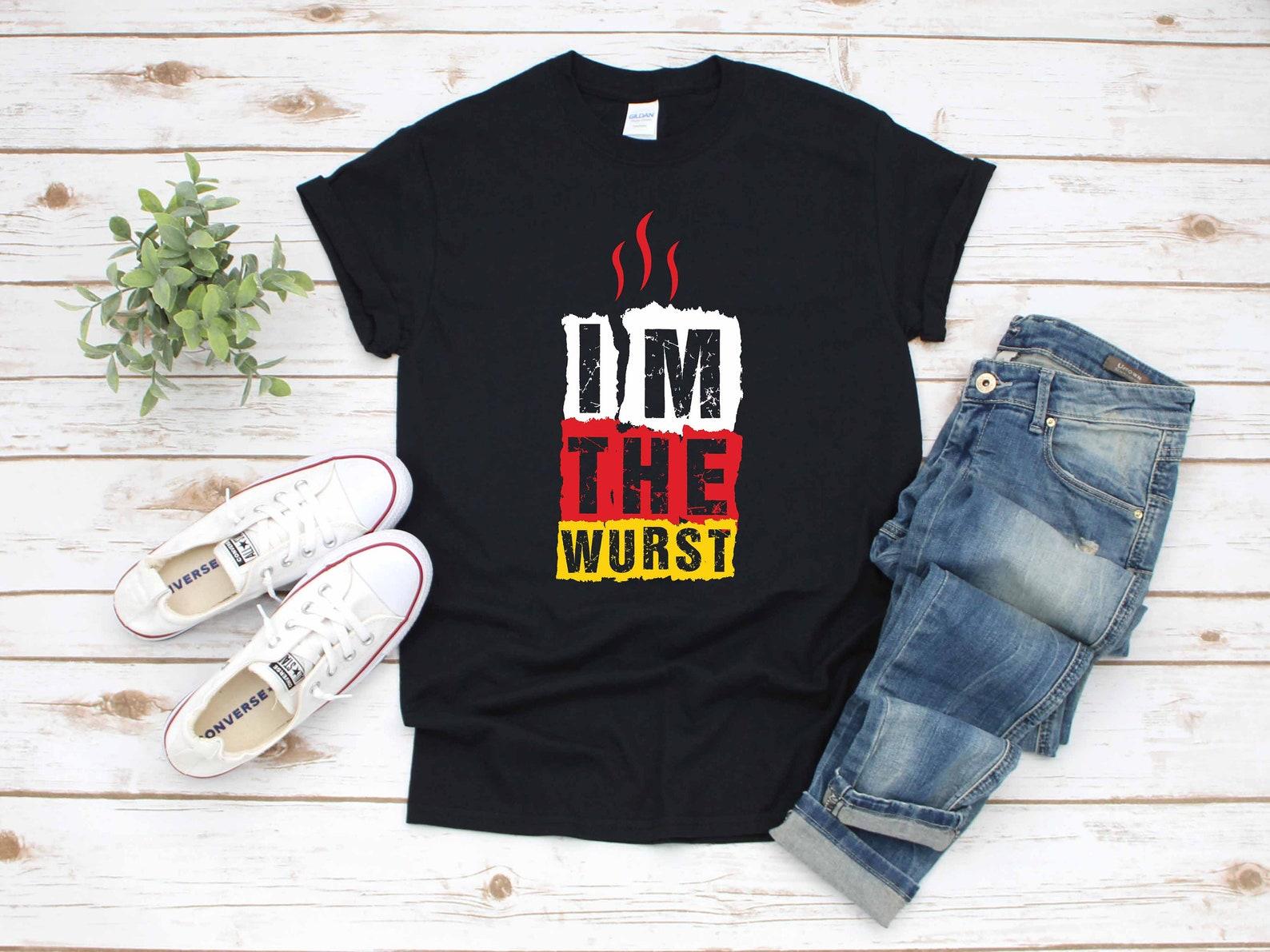 Bratwurst Funny Oktoberfest Germany / T-Shirt / Tank Top / T-shirt / T-shirt /T-shirt / Apparel Gift S
