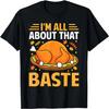 T-shirt humoristique « Je suis fan de Baste » au design original pour Thanksgiving