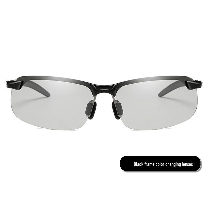 Men's 3043 Smart Color-Changing Polarized Sunglasses for Day & Night Cycling, Outdoor UV Protection