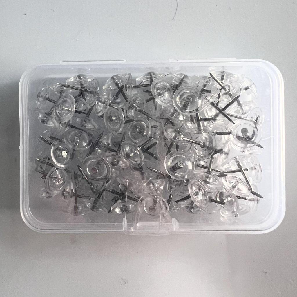 Sewing Patchwork Tools: Plum Blossom Flower Pattern Positioning Pins, 50pcs or 100pcs per Box