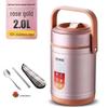 304 Stainless Steel Triple-Layer Insulated Lunch Box for Students & Office Workers