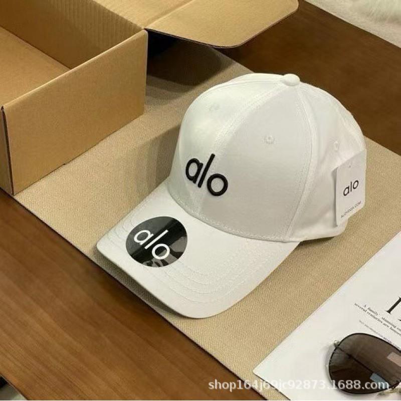 Alo Yoga Baseball Cap Men Women Breathable Sun Hat Adjustable Sport Couple Style Embroidered All Seasons