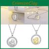 Atemberaubender Zirkonia-Anhänger-Schmuck mit Mutter-und-Kind-Thema, ideal für die Muttertagsfeier