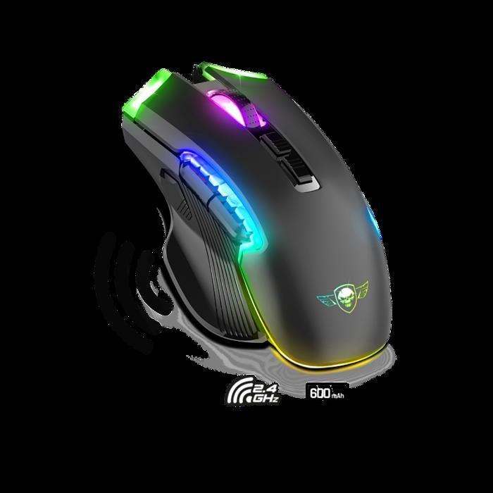 Gaming Mouse - Spirit of Gamer - Elite M70 - Wireless Rechargeable - 8 Programmable Buttons - Rgb