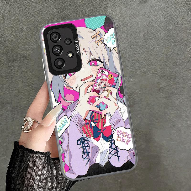 Anime Kwaii Girl Ins Style Soft Phone Case for Samsung A17 A16 A15 A14 A13 A57 A56 A55 A54 A53 A37 A36 A35 A34 A33 A26 A25 A24 A