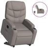 VidaXL Electric Recliner, Relaxation Chair with Adjustable Backrest and Footrest, Living Room Seat, Modern, 3204628