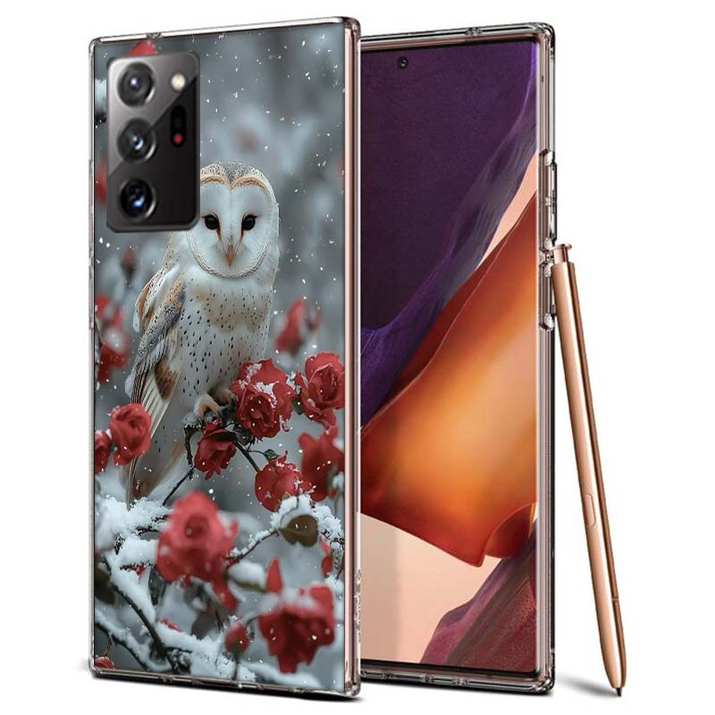 

Owl in Winter Phone Case for Samsung A55 A35 A25 A15 A07 A05S A16 A17 A26 A36 A37 A56 A57 Galaxy Note 20 10 A50S A71 A51 A31 A30 Samsung A11