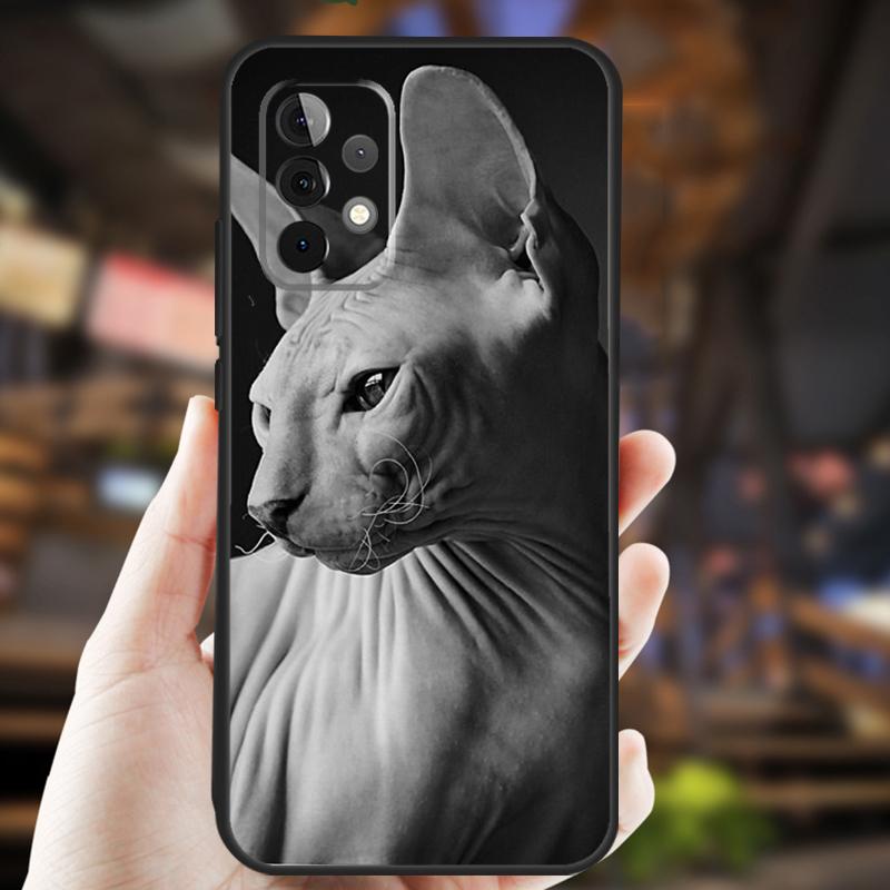 Sphynx Sphinx Katze Hülle Für Samsung Galaxy A34 A06 A05 A32 A16 A55 A36 A26 A54 A14 A22 A52 A35 A15 A53 A13 A56