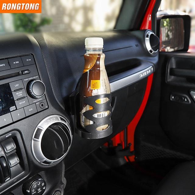 Hot Sale New Car Interior Accessories Multi-function Black Water Cup Holder for Jeep Wrangler JK 2011-2017