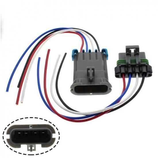 Forbuyers Saltdogg Connector Plug Repair Spreader Salter 4terminals Wire Harness