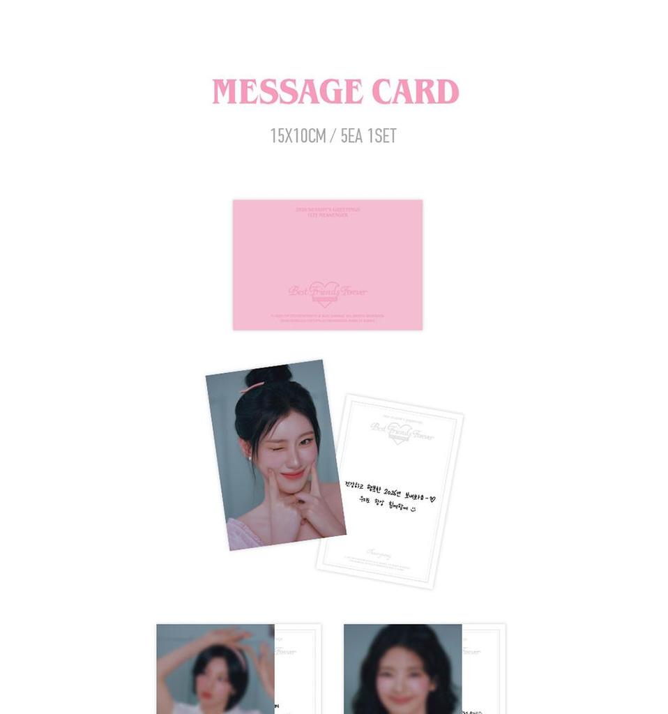 [Vorbestellung] ITZY [Best Friends Forever] 2026 SEASON'S GREETINGS