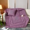Four Seasons Pillow Blanket: Dual-Use Backrest Cushion for Car, Office & Bedside