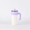 DuoLi 316 Stainless Steel Insulated Tumbler with Straw, 860ml