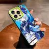 Furina Genshin Impact Phone Case For IPhone 17 16 15 14 13 12 11 Plus Pro Max Multicolor Aurora Laser Shockproof Funda Cover