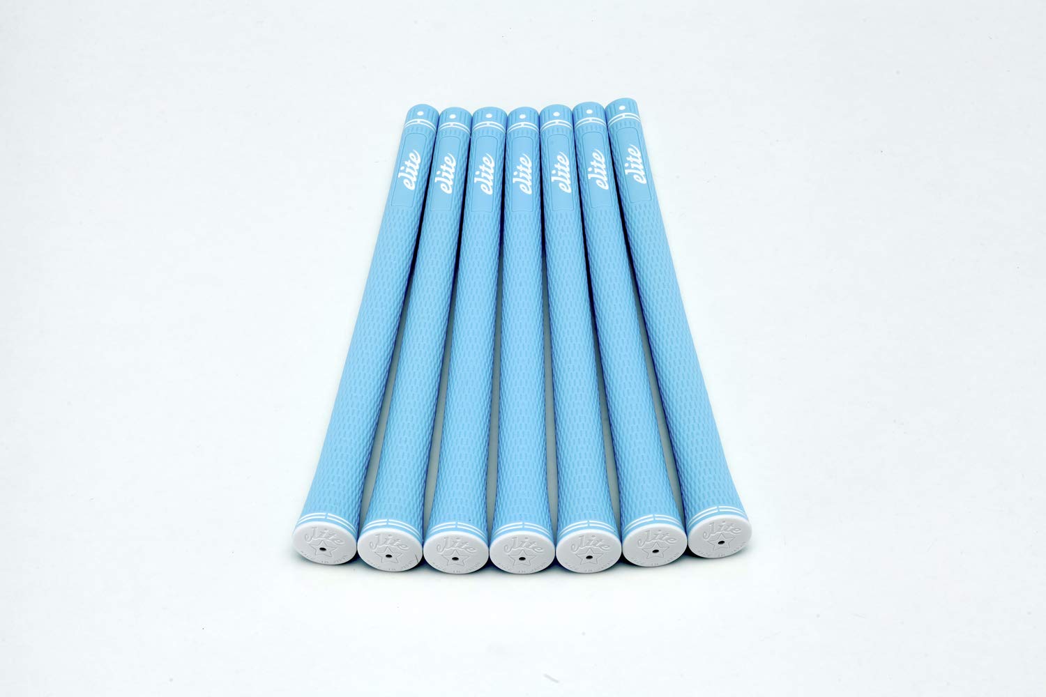 

elitegrips Гольф Грипсы SX38 жемчужно-светлые с линией сзади набор из 7 штук, синие,