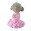 Comfortable and Breathable Cat Clothes, Thin, Cool and Anti-hair Loss, Spring and Summer Cat Pink One-piece Princess Dress