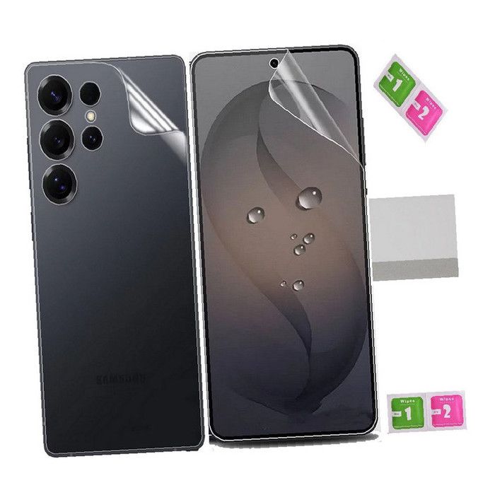 Protection Hydrogel Double Face - AILIKA - Huawei Enjoy 70X Premium - Avant Mat Gaming - Dos Transparent - Anti-trace