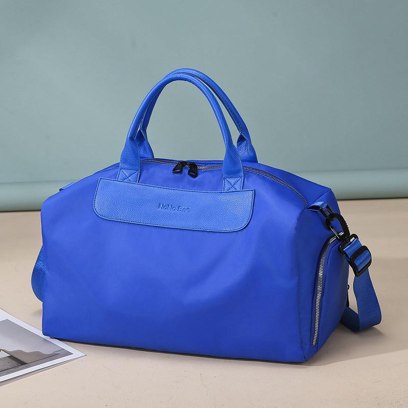 Large Capacity Independent Shoe Compartment Crossbody Fitness Bag Dry and Wet Separation Swimming Yoga Bag Shoulder Short-distance Luggage Travel Bag