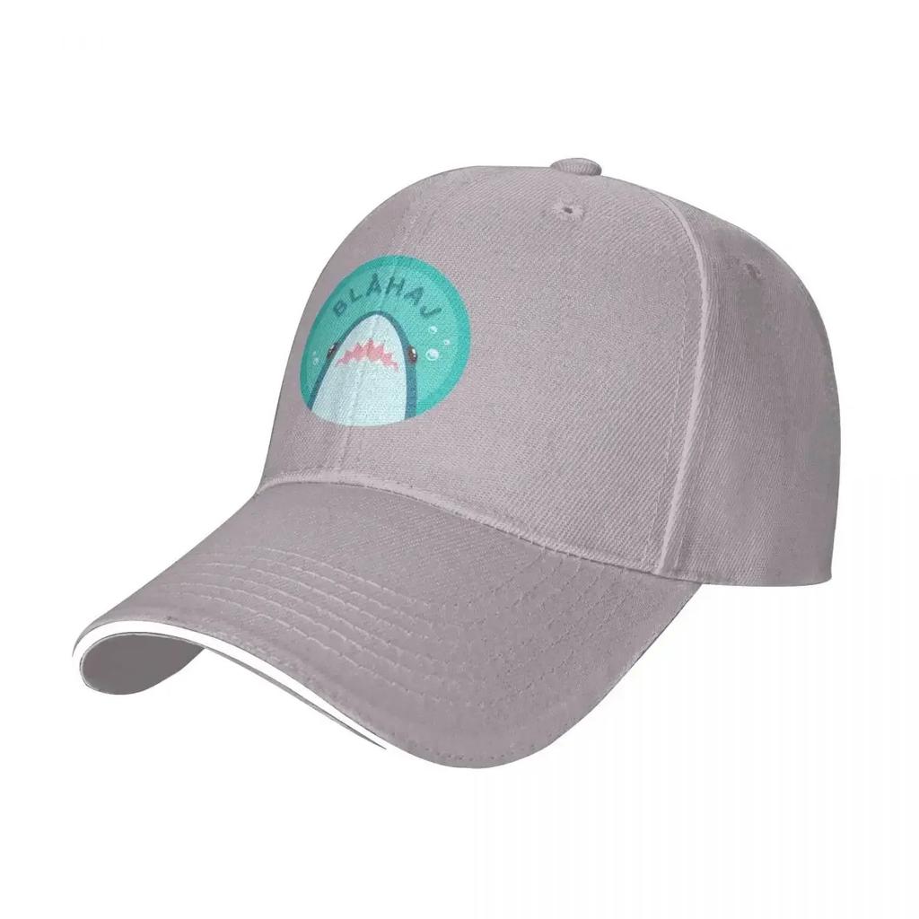 Blahaj Blue Shark Hiking Baseball Caps Women Personalized Male Beach Sunscreen Hat Snapback Cap