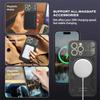 Shockproof Armor Magnetic Phone Cases for IPhone 17 16 15 14 13 12 11 Pro Max Plus 17 Air Ring Rotation Holder Anti-Drop Cover