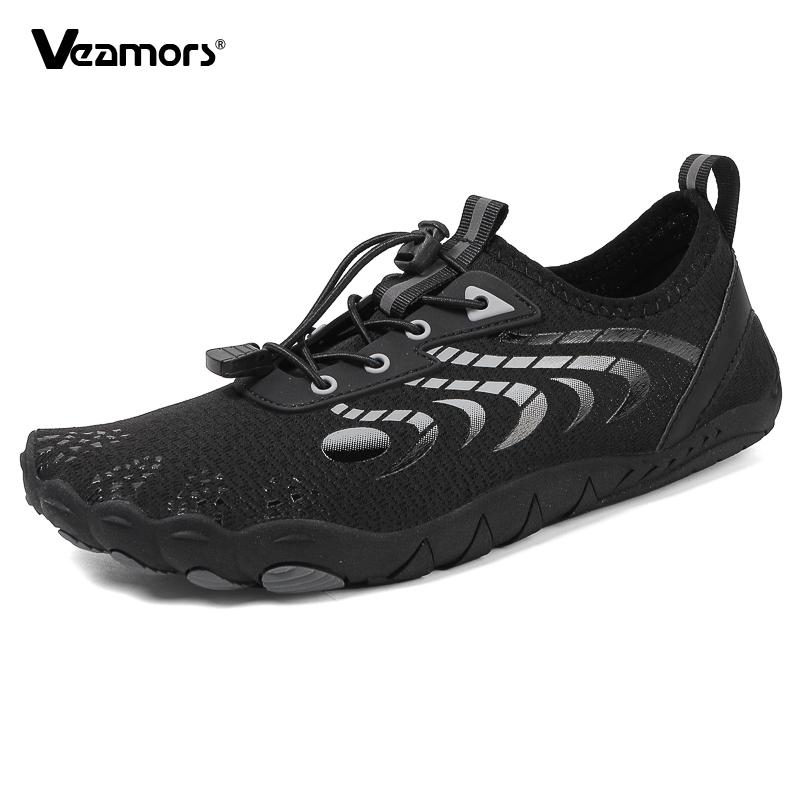 Men's Quick Dry Barefoot Wading Shoes Women Breathable Beach Water Sports Shoes Elastic Aqua Shoes for Surfing Boating Non-slip