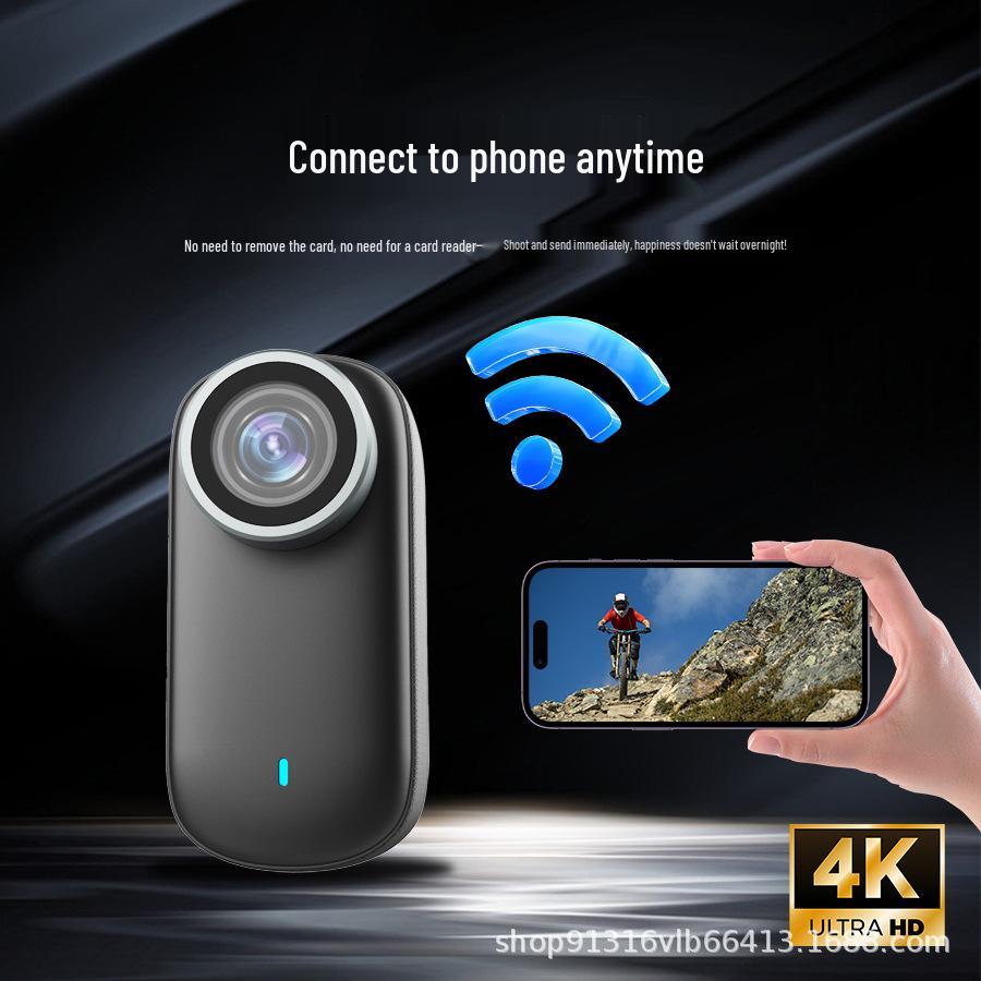 M11 Magnetic Clip-on Thumb Action Camera with 4K HD Screen - Outdoor Pet Portable Recorder
