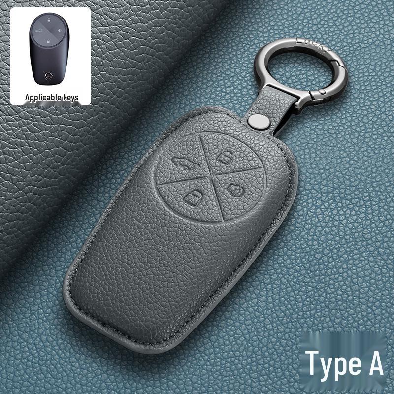 NIO ES6/ES8 Car Key Protective Case: ET5T, ET5, EC6, ET7, ES7 Buckle 2024 High-End Men's Shell