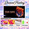 Judas Priest 5D DIY Diamond Painting Custom Name Text, Full Drill Rhinestone Mosaic Art Home Gift