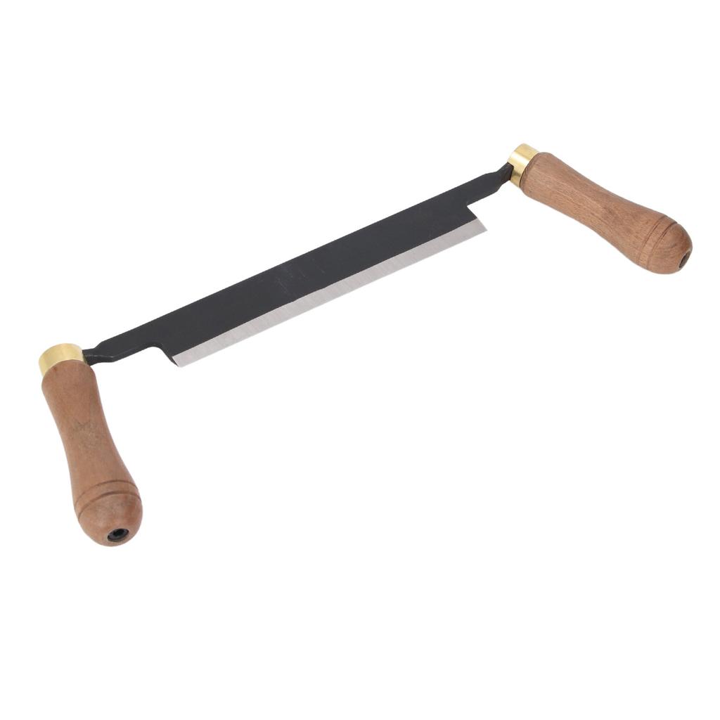 8-calowy prosty skrobak do kory drzewa z pochwą, narzędzie do korowania z podwójnym uchwytem do obróbki drewna