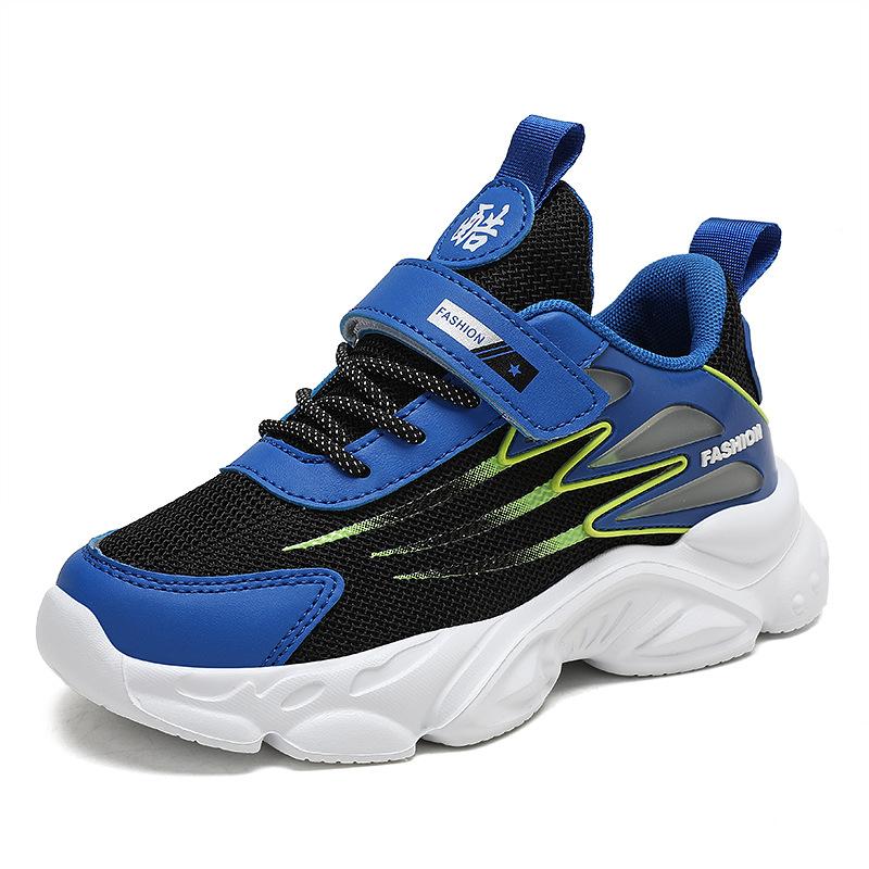 Factory direct supply, new children's running shoes, classmates, sports shoes, boys and girls mesh breathable mesh shoes