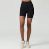 Yuantu Lycra antibacterial yoga shorts high waist hip lift cycling shorts fitness sports wear five-point leggings women