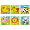 Kids Educational Toys Jigsaw Puzzle Toy for Toddler Children Boys and Girls Educational Puzzle Toys Wooden Frame Puzzle