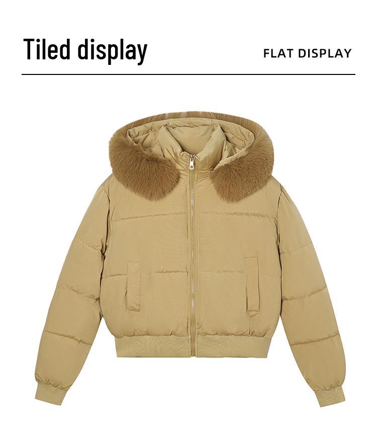 Women's 2025 Winter Fashion Short Cotton-Padded Jacket - Thickened Down-Alternative Coat