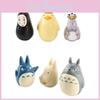 Niedliche Totoro Wackelkopffigur PVC- und Harzmaterial Cartoon Anime Desktop Dekoration Set mit 3 Figuren in einer Box Figuren)