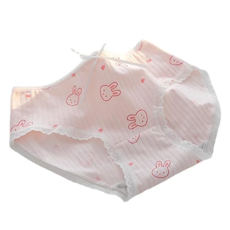 Cute Cartoon Fruit Cotton Girls Underwear Soft Breathable Animal Print Seamless Panties Women Strawberry Briefs Lingerie