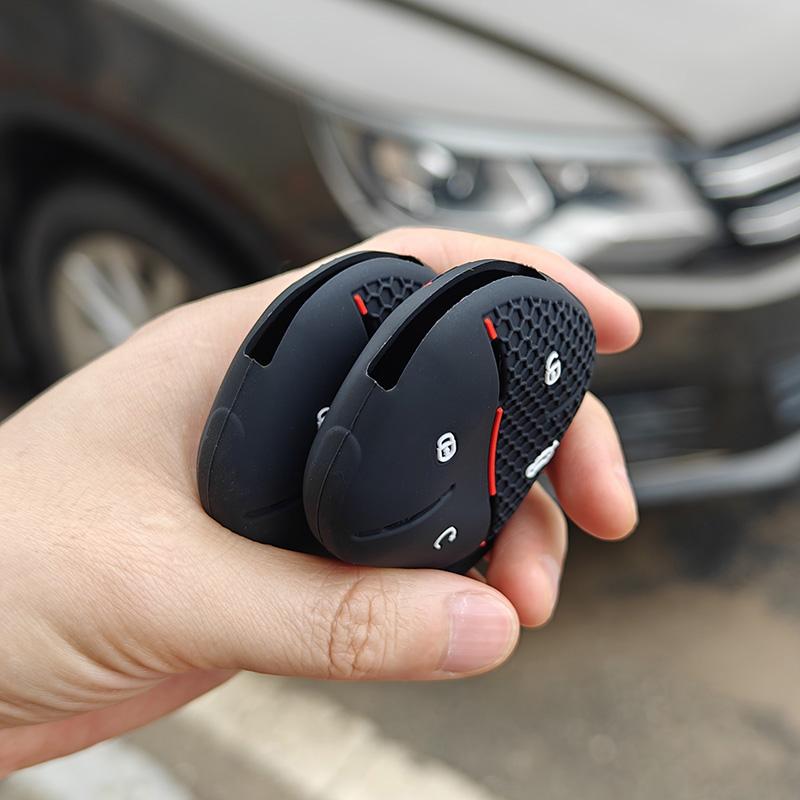 Silicone Car Remote Key Fob Protect Skin Cover Case Holder For Chery Jetour Dashing X-1 Plus DTC IDM 2022 2023 2024 Accessories