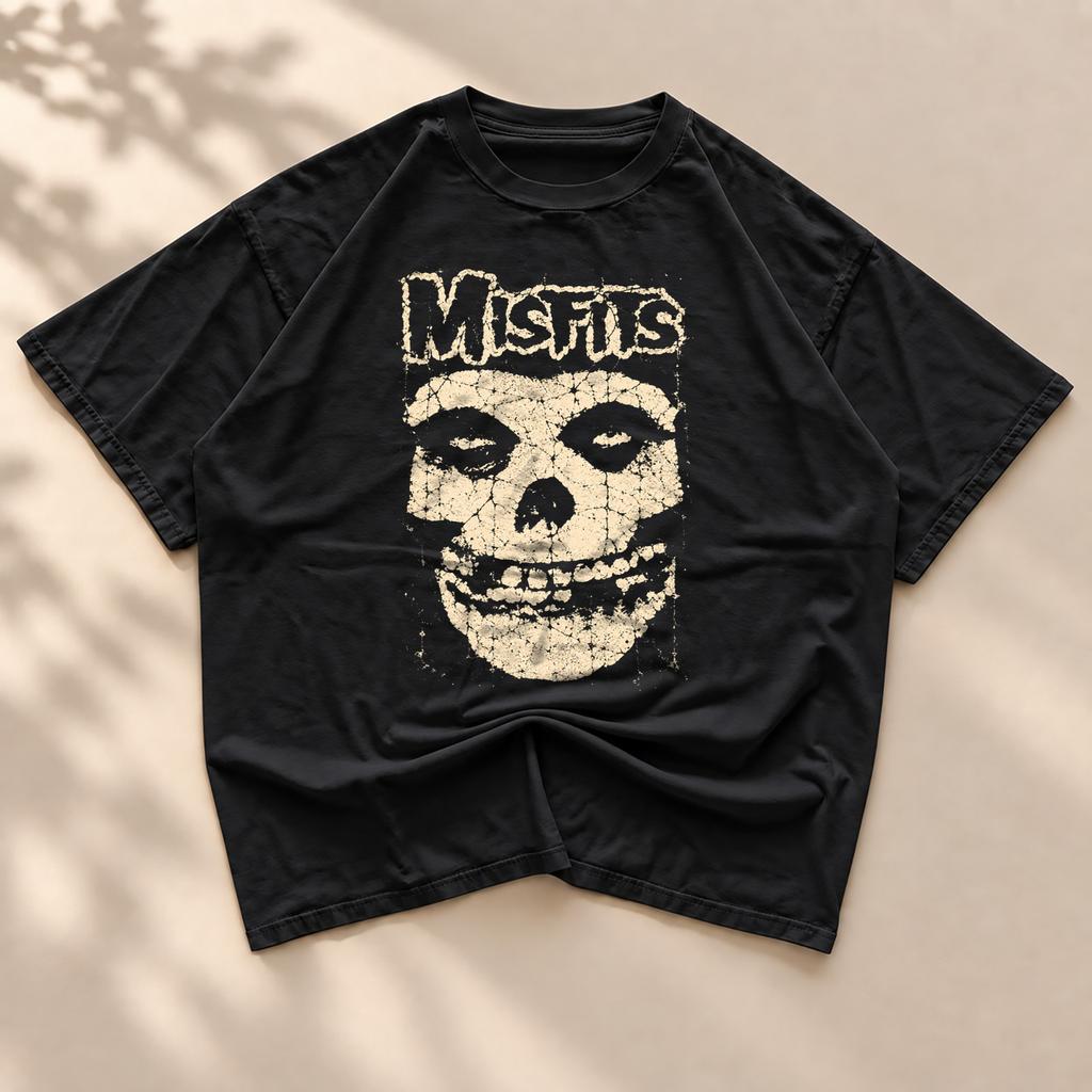 Hot Misfits Crimson Ghost Skull Cotton Unisex S-5XL AN26