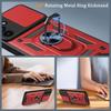 Coque Antichoc - BOOLING - pour Samsung Galaxy S26 Plus - avec Anneau et Protection Caméra - Rouge
