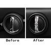 2Pcs/set Car Interior Door Handle Sticker Door Handle Protection Sticker 3D Union Jack For MINI Cooper F56 F55 Auto Accessories