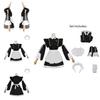 Hatsune Miku Maid Costume Sweet And Charming Black And White Dress For Cosplay Anime Fans