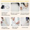 50M Waterproof Ceramic Tile Gap Tapes 2 cm Wide Self Adhesive Sealing Foil Strips Wall Floor Edge Gold Silver DIY Decor Stickers