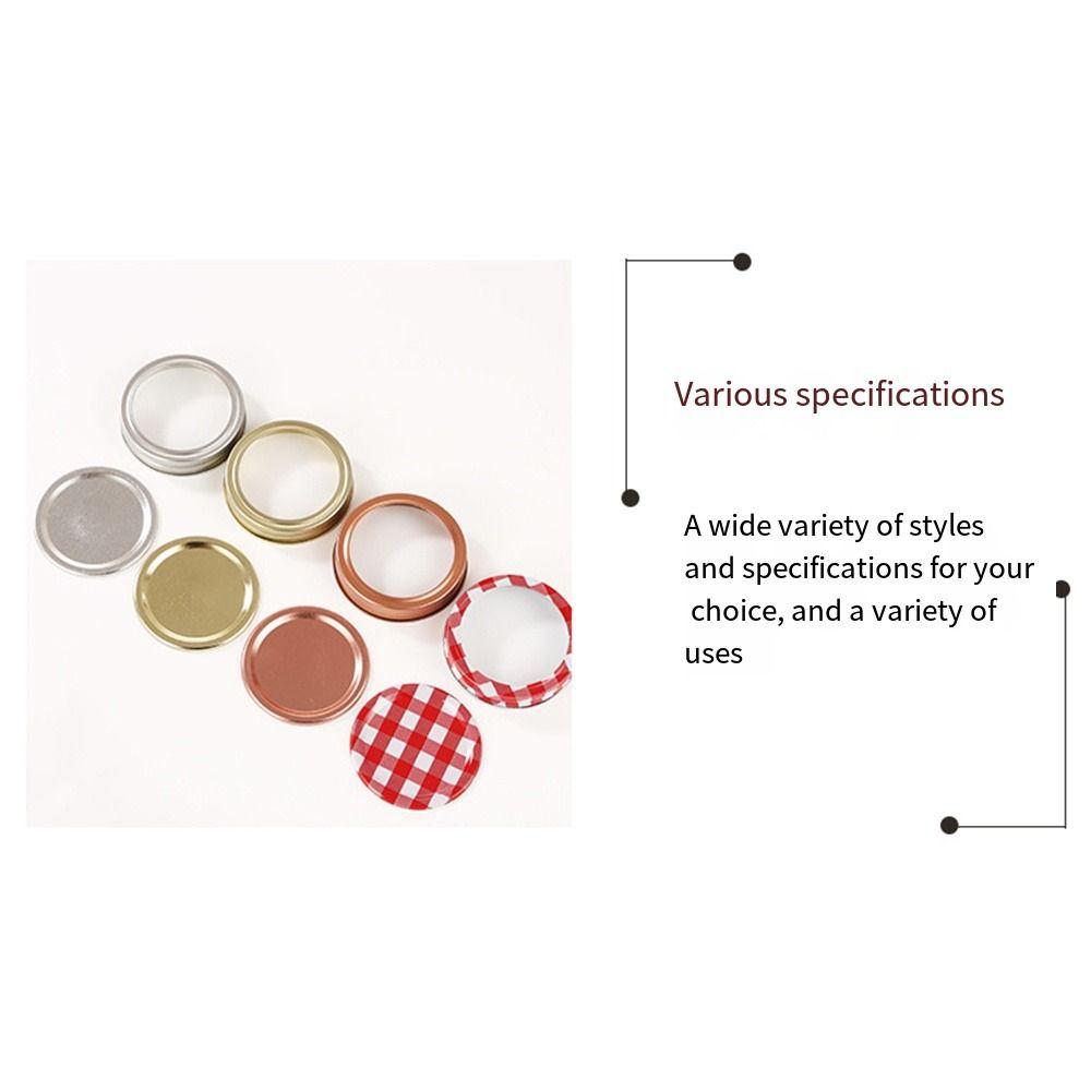 20Pcs Split-type Replacement Rings Secure Mason Canning Lids Reusable Mason Jar Lids  Glass Jar