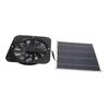 Solar Panel Fan Kit Solar Exhaust Fan 100W Solar Powered Panel with 10inch Round Fan for Greenhouse Shed Chicken Coop