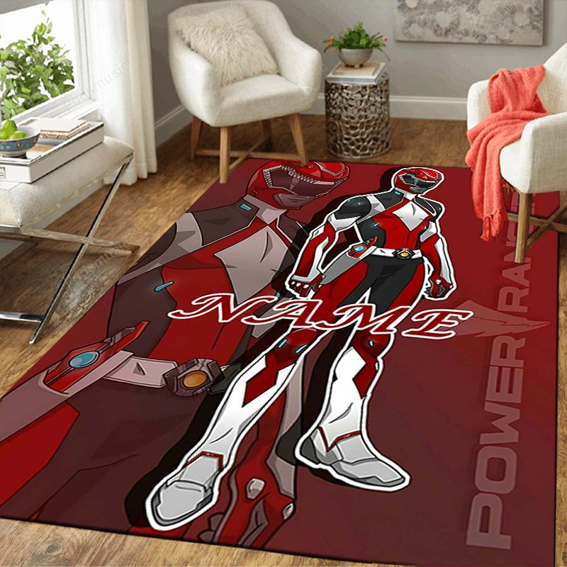 Custom 1Pc Power Rangers Adventure Rug Office Carpet Indoor Outdoor Entrance Doormat Nonslip Soft And Comfortable Living Room D2915213