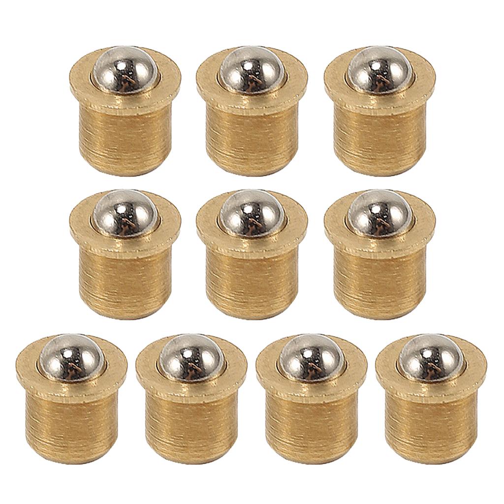 10-piece/set Drive In Ball Catch With/without Strike Plate for Closet Door Adjustable Tension Ball Quick Fixing Durable