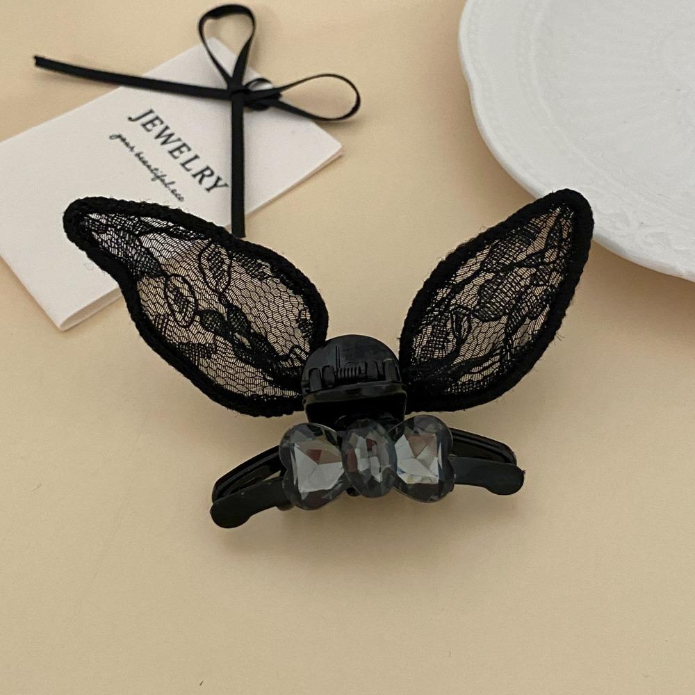 Rabbit Ear Hair Claw Clips Zirconia Hairpins New Hair Gripper  Hair Accessories